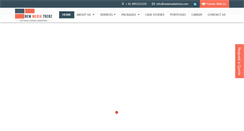 Desktop Screenshot of newmediatrenz.com